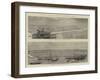 Opening of the Portland Breakwater by the Prince of Wales-null-Framed Giclee Print