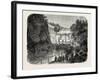 Opening of the Public Garden of Mascara, a Town in Algeria. 1855-null-Framed Giclee Print