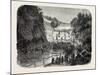 Opening of the Public Garden of Mascara, a Town in Algeria. 1855-null-Mounted Giclee Print