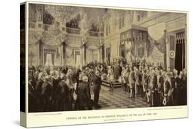 Opening of the Reichstag-Anton Alexander von Werner-Stretched Canvas