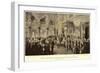 Opening of the Reichstag-Anton Alexander von Werner-Framed Giclee Print