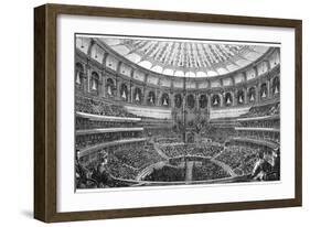 Opening of the Royal Albert Hall, London, 29 March 1871-null-Framed Giclee Print