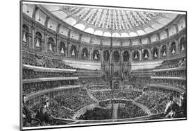 Opening of the Royal Albert Hall, London, 29 March 1871-null-Mounted Giclee Print