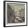 Opening of the Royal Courts of Justice, the Great Quadrangle-null-Framed Giclee Print