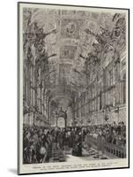 Opening of the Royal Holloway College for Women by the Queen-null-Mounted Giclee Print