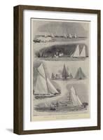 Opening of the Royal Thames Yacht Club Season-William Lionel Wyllie-Framed Giclee Print