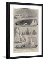 Opening of the Royal Thames Yacht Club Season-William Lionel Wyllie-Framed Giclee Print