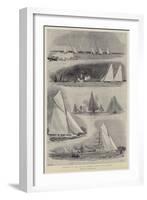 Opening of the Royal Thames Yacht Club Season-William Lionel Wyllie-Framed Giclee Print