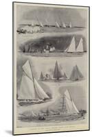 Opening of the Royal Thames Yacht Club Season-William Lionel Wyllie-Mounted Giclee Print
