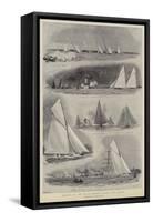 Opening of the Royal Thames Yacht Club Season-William Lionel Wyllie-Framed Stretched Canvas