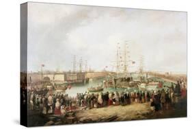 Opening of the South Dock, Sunderland, 1850, 1853-Mark Thompson-Stretched Canvas