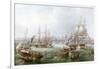 Opening of the South Outlet, Sunderland Docks, 1856-Mark Thompson-Framed Giclee Print