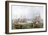 Opening of the South Outlet, Sunderland Docks, 1856-Mark Thompson-Framed Giclee Print