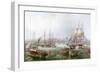 Opening of the South Outlet, Sunderland Docks, 1856-Mark Thompson-Framed Giclee Print