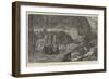 Opening of the St Gothard Railway, Tunnels and Zigzag Near Monte Piottino-null-Framed Giclee Print