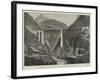 Opening of the St Gothard Railway, Viaduct on the Maderan Valley-null-Framed Giclee Print