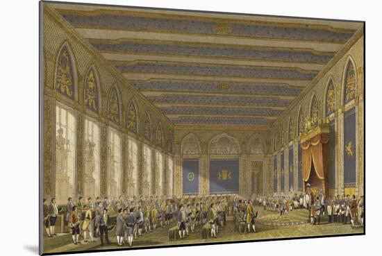 Opening of the States-General, Brussels, 1815-null-Mounted Giclee Print