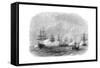 Opening of the Suez Canal, Egypt, 1869-null-Framed Stretched Canvas