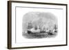 Opening of the Suez Canal, Egypt, 1869-null-Framed Giclee Print