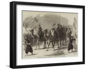 Opening of the Suez Canal, the Empress of the French at Ismailia-null-Framed Giclee Print