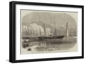 Opening of the Suez Canal-null-Framed Giclee Print