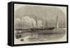 Opening of the Suez Canal-null-Framed Stretched Canvas
