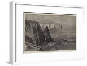 Opening of the Sutherland and Caithness Railway, Duncansby Head, John O' Groats-Samuel Read-Framed Giclee Print