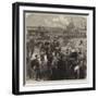 Opening of the Thames Embankment, Reading of the Address-null-Framed Giclee Print