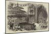Opening of the Theatre Historique, at Paris-null-Mounted Giclee Print
