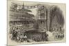 Opening of the Theatre Historique, at Paris-null-Mounted Giclee Print