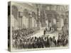 Opening of the Turkish Parliament by the Sultan, at the Palace of Dolma-Bagtche, Constantinople-null-Stretched Canvas