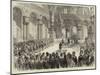 Opening of the Turkish Parliament by the Sultan, at the Palace of Dolma-Bagtche, Constantinople-null-Mounted Giclee Print