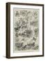 Opening of the Winter Gardens, Blackpool, Sketches in the Procession-Charles Robinson-Framed Giclee Print