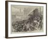 Opening Queen Victoria-Street, Blackfriars to Mansion House-Charles Robinson-Framed Giclee Print