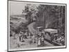 Opening Up a New Country, a Wayside Station on the Railway in British North Borneo-Henry Marriott Paget-Mounted Giclee Print