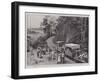 Opening Up a New Country, a Wayside Station on the Railway in British North Borneo-Henry Marriott Paget-Framed Giclee Print