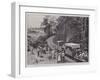 Opening Up a New Country, a Wayside Station on the Railway in British North Borneo-Henry Marriott Paget-Framed Giclee Print