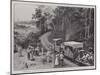 Opening Up a New Country, a Wayside Station on the Railway in British North Borneo-Henry Marriott Paget-Mounted Giclee Print