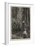 Opening Up the Far West-null-Framed Giclee Print