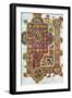 Opening Words of St Luke's Gospel Quoniam from the Book of Kells, C800-null-Framed Giclee Print