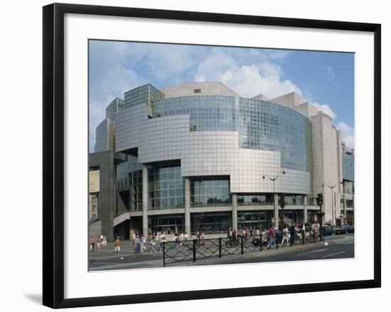 Opera Bastille, Place De La Bastille, Paris, France, Europe-Hans Peter Merten-Framed Photographic Print