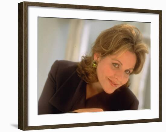 Opera Diva, Soprano Renee Fleming-Ted Thai-Framed Premium Photographic Print