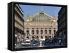 Opera Garnier Building, Paris, France, Europe-Marco Cristofori-Framed Stretched Canvas