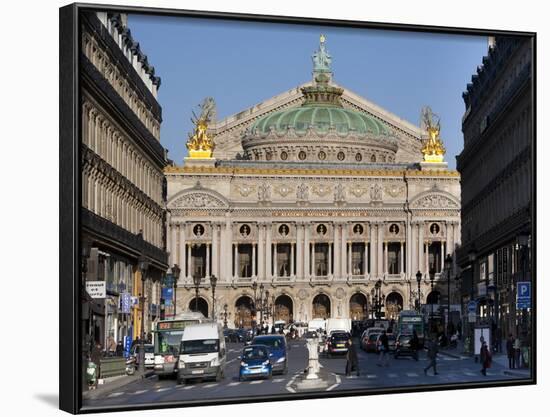 Opera Garnier Building, Paris, France, Europe-Marco Cristofori-Framed Photographic Print