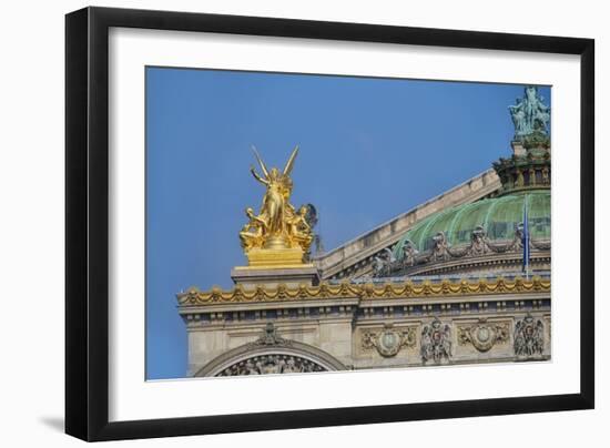 Opera Garnier Detail I-Cora Niele-Framed Premium Giclee Print