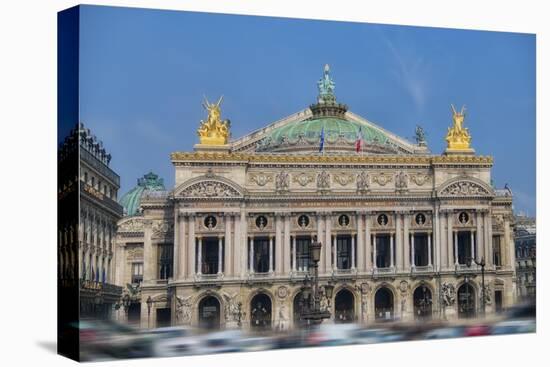 Opera Garnier II-Cora Niele-Stretched Canvas