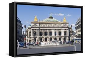 Opera Garnier, Paris, France, Europe-Gabrielle and Michel Therin-Weise-Framed Stretched Canvas