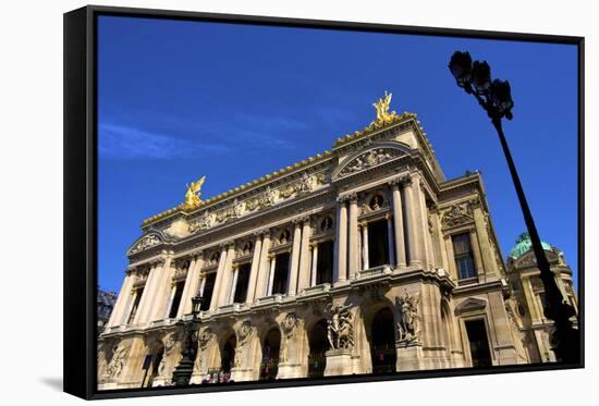 Opera Garnier, Paris, France, Europe-Neil Farrin-Framed Stretched Canvas