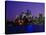 Opera House and City Skyline at Dusk, Sydney, Australia-Richard I'Anson-Stretched Canvas