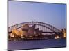 Opera House and Harbour Bridge, Sydney, New South Wales, Australia, Pacific-Sergio Pitamitz-Mounted Photographic Print